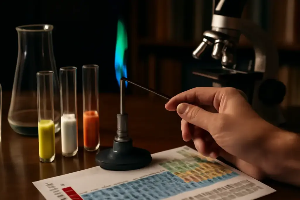A cosa serve il test della fiamma in chimica? Il trucco usato dai grandi scienziati per riconoscere gli elementi