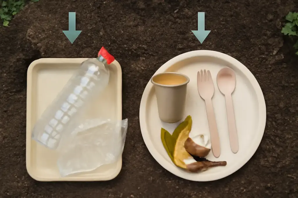 Differenza tra biodegradabile e compostabile: quale scelta è davvero sostenibile