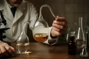 L’esperimento di Pasteur: il principio di biogenesi dimostrato in laboratorio con un dettaglio mai banale
