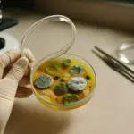 Esperimento con la capsula di Petri e muffe: ciò che si osserva davvero sotto il coperchio