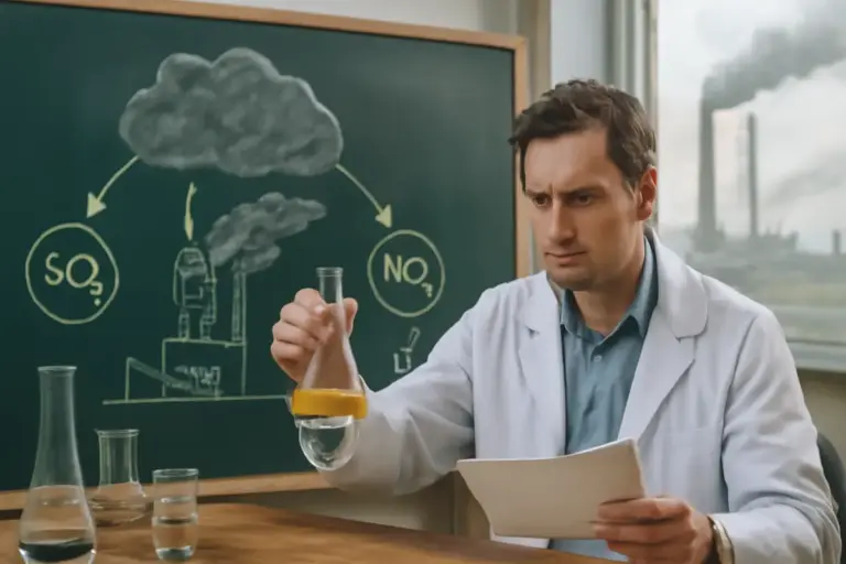 Come si formano le piogge acide? I responsabili chimici spiegati passo dopo passo