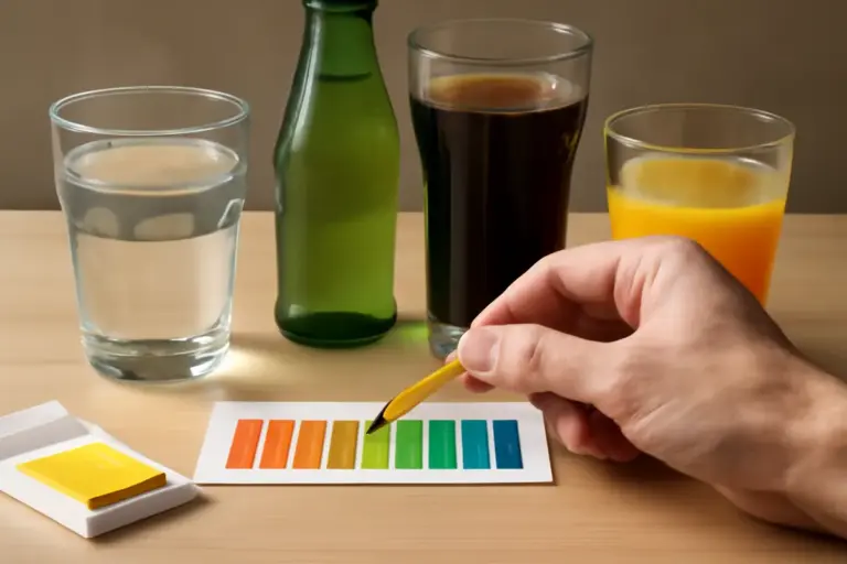 Determinare il pH di bevande comuni: il metodo casalingo più affidabile