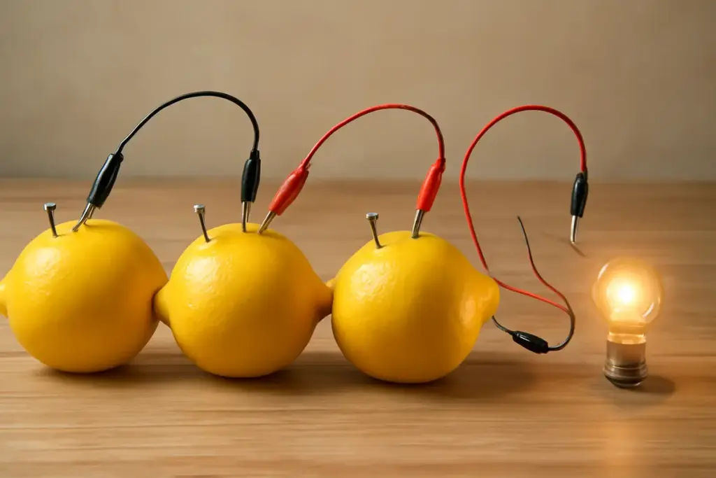 Puoi ottenere energia dalla frutta? L’esperimento della pila al limone funziona così