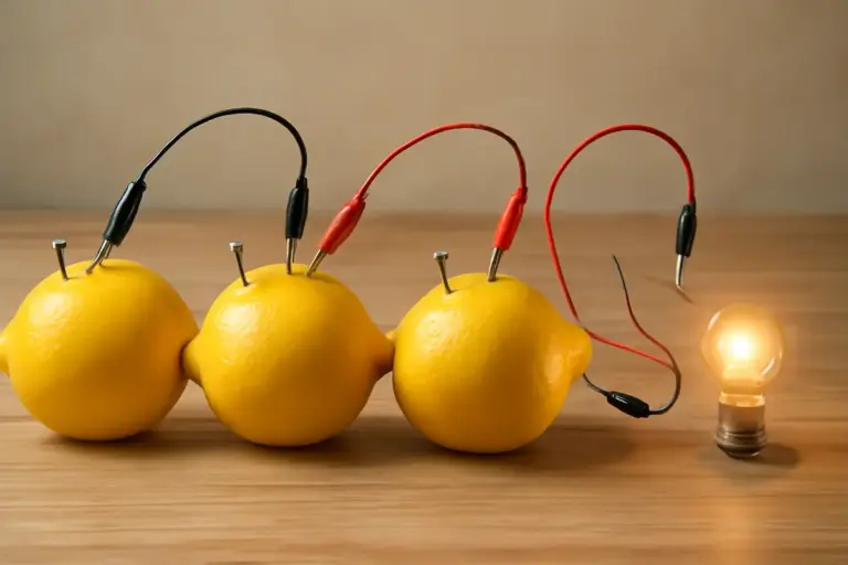 Puoi ottenere energia dalla frutta? L’esperimento della pila al limone funziona così