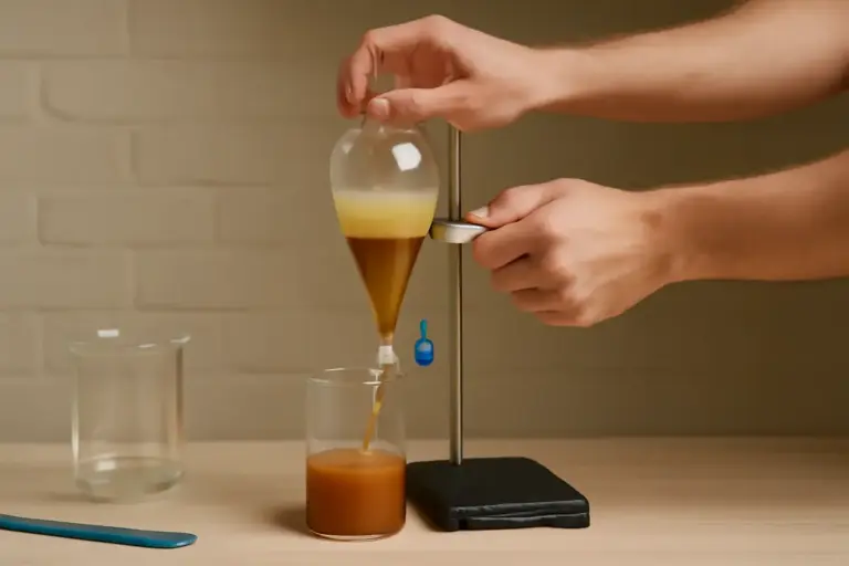 Come separare una miscela con la decantazione? Passaggi pratici che assicurano il risultato