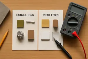 Schede di materiali conduttori ed isolanti: una guida utile per non sbagliare nelle prove