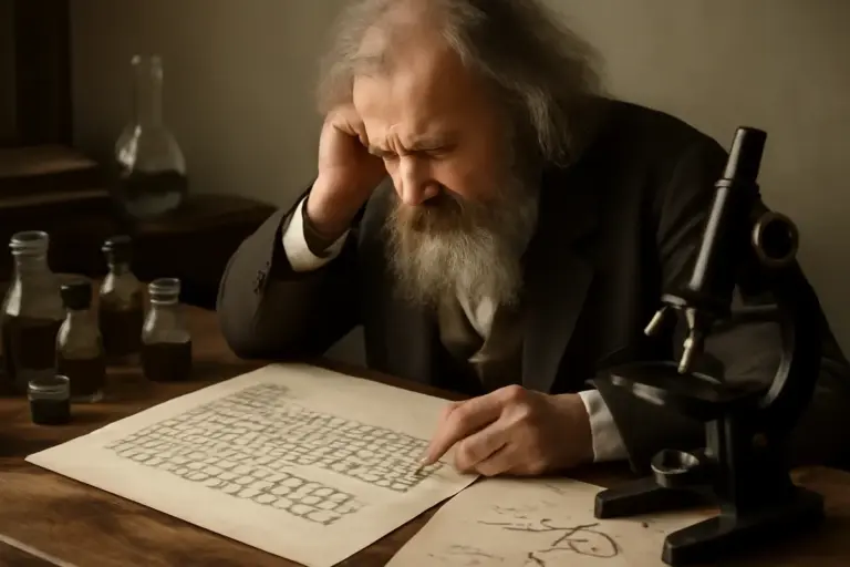 Scoperta della tavola periodica: gli indizi geniali che portarono Mendeleev alla sua invenzione
